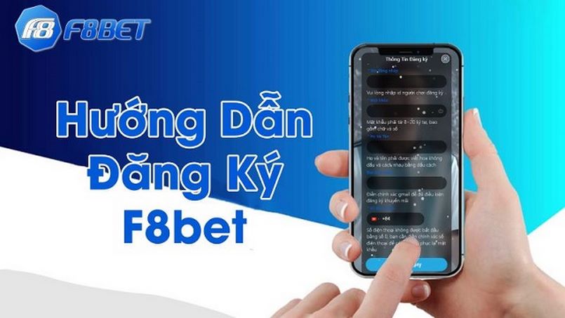 Quá trình tạo tài khoản tại F8bet diễn ra vô cùng đơn giản và nhanh chóng