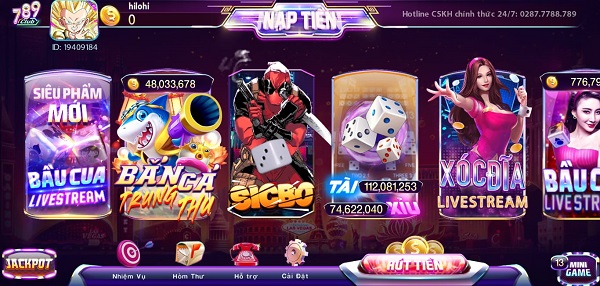 Điểm nổi bật khi tham gia tại 789Club