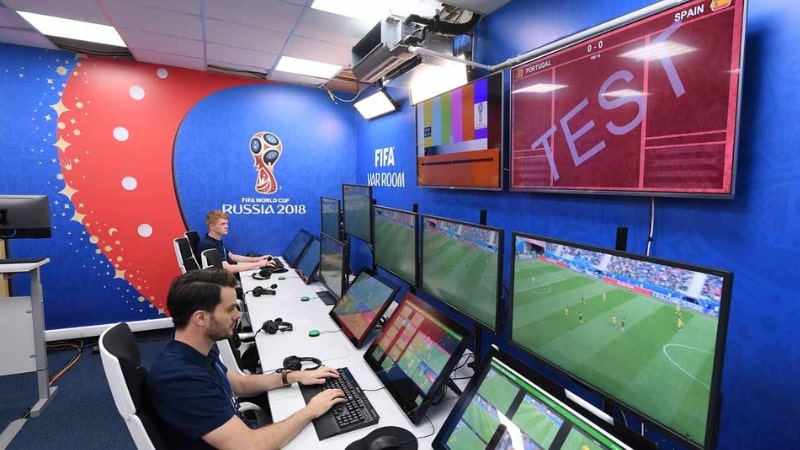 Giải đấu lớn nhất sử dụng công nghệ VAR là World Cup 2018