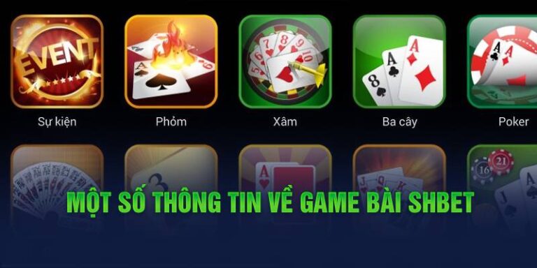 Game bài SHBET Khám Phá Thế Giới Đầy Màu Sắc Của Trò Chơi Bài Trực Tuyến