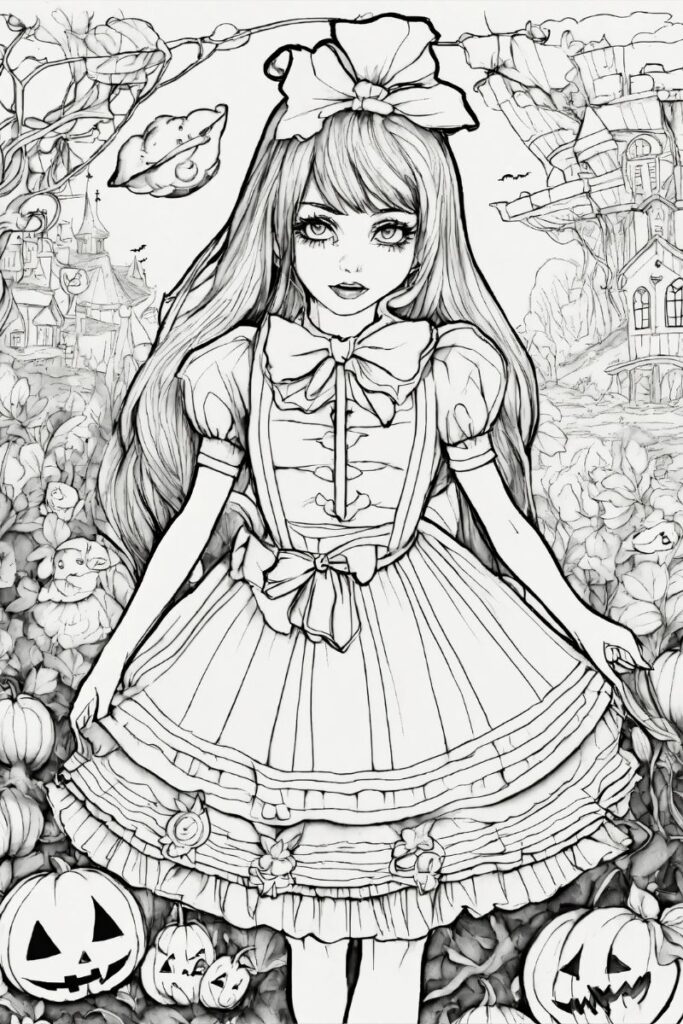 50+ Ảnh tranh tô màu công chúa chibi đẹp dành tặng các bé