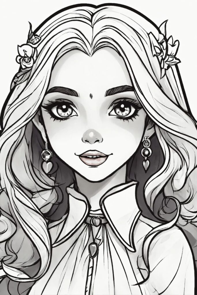 90+ Tranh tô màu cho bé gái giúp phát triển tư duy nghệ thuật