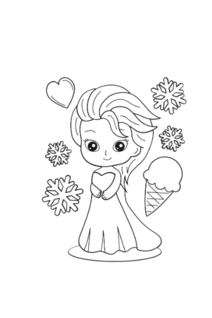 90+ Tranh tô màu cho bé gái giúp phát triển tư duy nghệ thuật