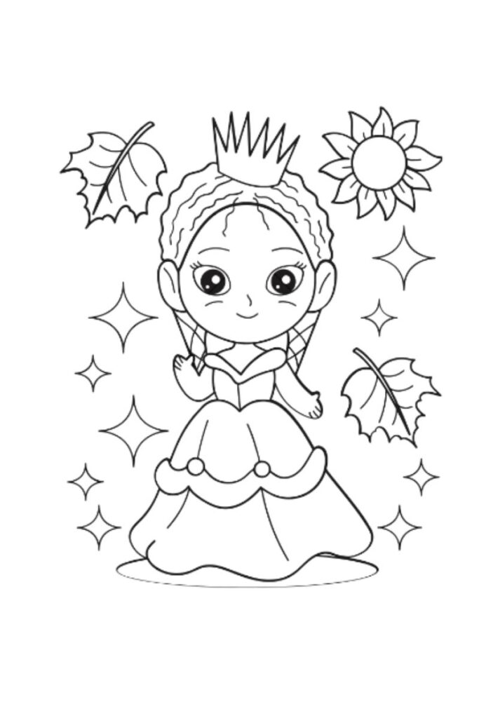 90+ Tranh tô màu cho bé gái giúp phát triển tư duy nghệ thuật