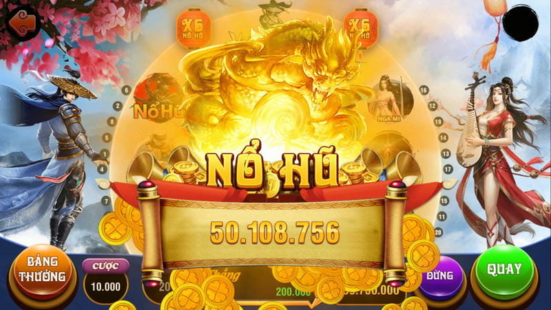 Bảng xếp hạng top game nổ hũ với tỷ lệ thắng cao nhất 2025
