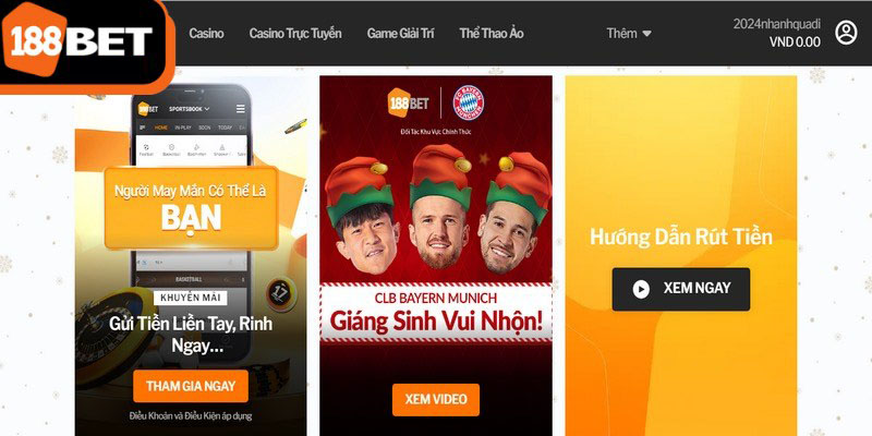 Tiêu chí hoạt động của 188bet