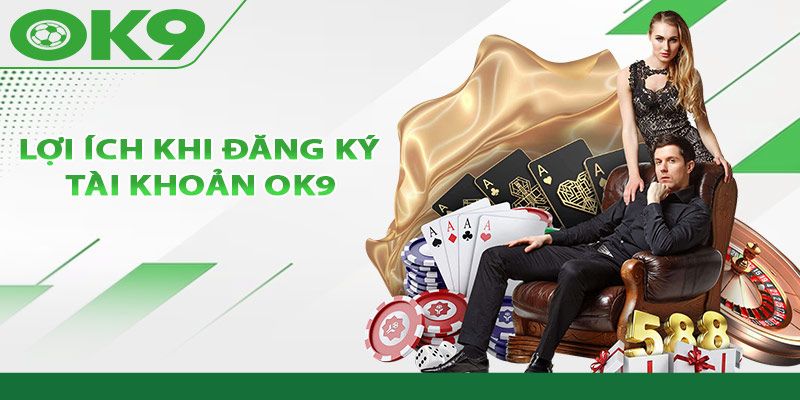 Màn hình đăng ký OK9 tại nhà cái 99OK